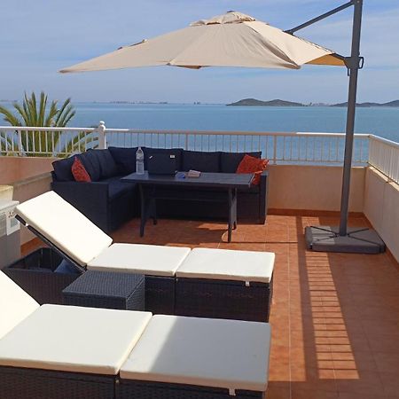 Top Floor Apartment Beachhouse, Beautiful Sea View, On The Beach! Carthagène Extérieur photo