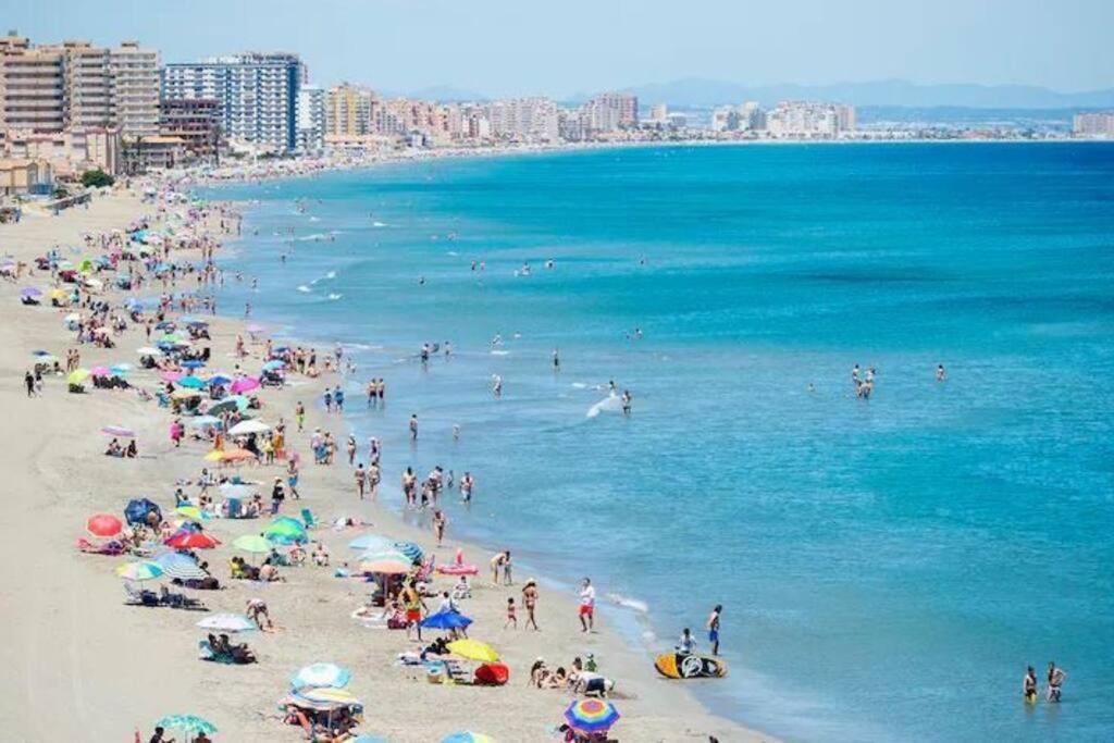 Top Floor Apartment Beachhouse, Beautiful Sea View, On The Beach! Carthagène Extérieur photo